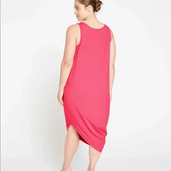 Universal Standard Sleeveless Iconic Geneva Dress, US Size M (18-20), Rose, NWT - Picture 5 of 12